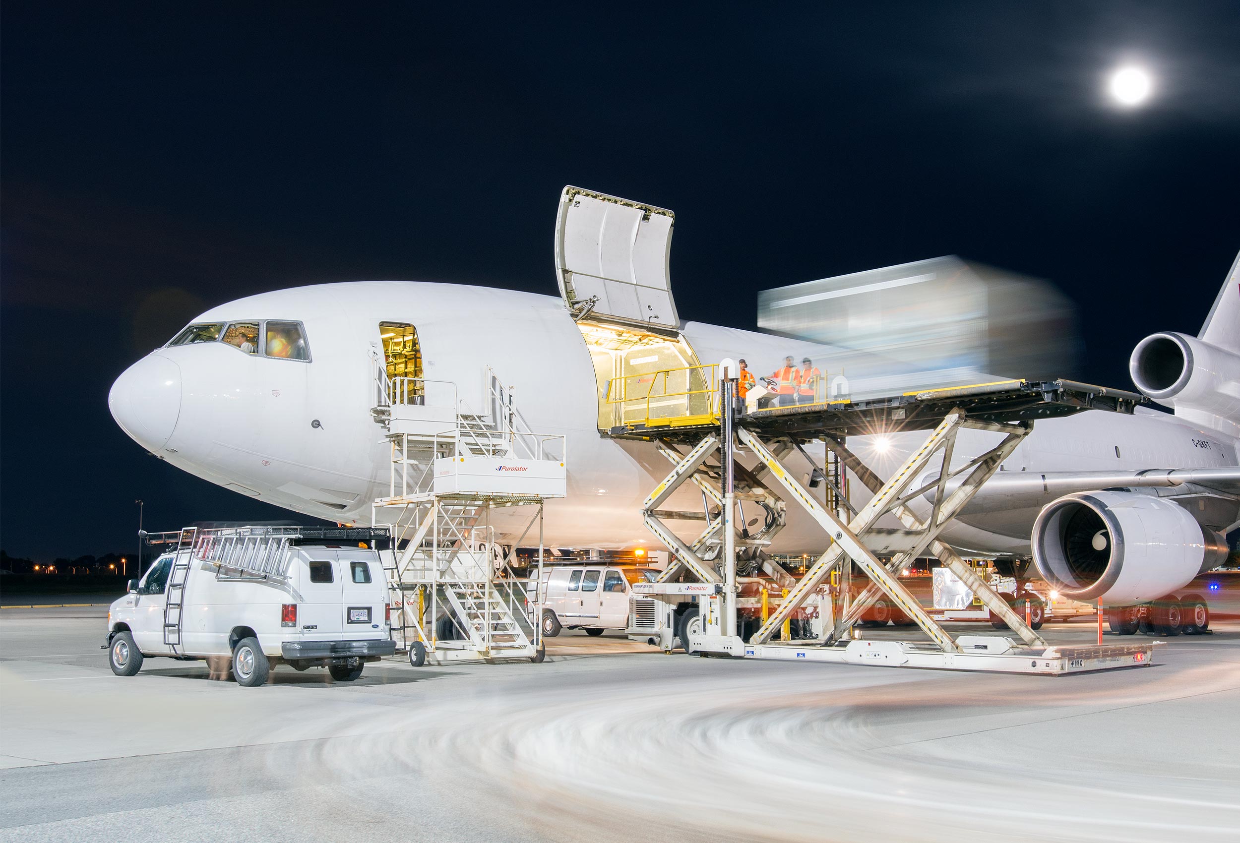 Cargo jet by corporate industrial photographer Kristopher Grunert